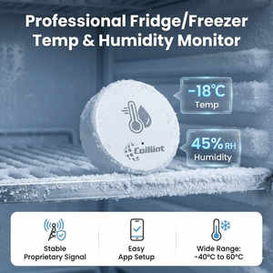 Sensor de Temperatura y Humedad Inalámbrico Wifi RF para Refrigerador y Congelador, Bajo Consumo, Control Remoto por Aplicación, Higrómetro, Termómetro, FCC ID - Product Image 1