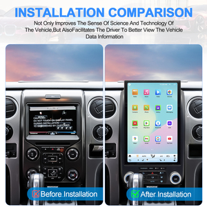 Autoradio Android Navihua New 14 pouces pour Ford F150 2009-2012, écran vertical, GPS, navigation, lecteur multimédia DSP, autoradio stéréo - Product Image 3