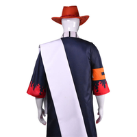 Costume de cosplay Kimono Flammes One Piece Portgas D. Ace, tenue d'anime japonais pour Halloween et Carnaval