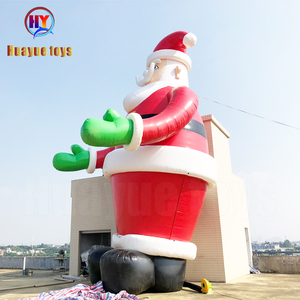 Giant Inflatable Father Christmas and Inflatable Cartoon <strong>Santa</strong> <strong>Claus</strong> for Decoration and Advertising Yard Decorative 12M - Product Image 5