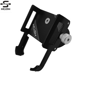 Soporte para Teléfono de Bicicleta Eléctrica HOSH, Aleación de Aluminio, Negro, Ligero, Accesorio para Control Remoto - Product Image 3