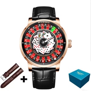 Reloj Mecánico PINDU NUEVO con Esfera Giratoria, Movimiento Japonés NH35, Cristal de Zafiro, Resistente al Agua, Reloj Automático de Lujo y Moda para Hombre - Product Image 1
