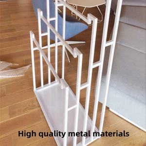 ชั้นวางผ้าคลุมศีรษะแบบไหมแคชเมียร์สำหรับฤดูหนาว ชั้นวางผ้าสำหรับ<span class=keywords><strong>ร้าน</strong></span>ค้าปลีก ชั้นวางผ้าสำหรับจัดเก็บผ้าและสิ่งทอ ทำจากโลหะ - Product Image 3