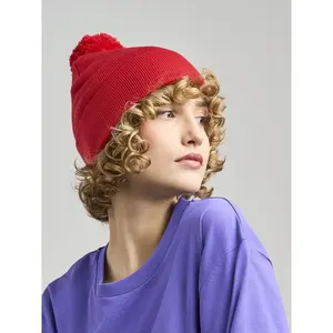 Casquette Wind-S avec pompon, merchandising durable - Product Image 1