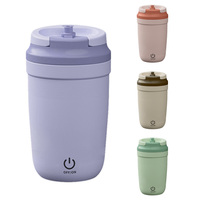 Tasse à café auto-agitante rechargeable personnalisable couvercle étanche tasse magnétique rotative multifonctionnelle portable utilisation de l'eau