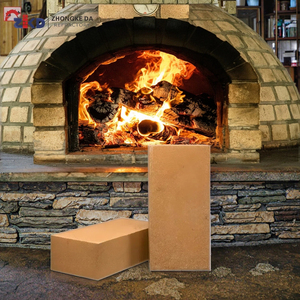 जोंगकेडा एल्युमिना फायर ईंट लकड़ी से चलने वाले पिज्जा ओवन के लिए ब्लॉक पैटर्न अपवर्तक मिट्टी के साथ जहोंगकेडा और वेल्डेड - Product Image 1