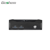 Computadora Integrada Sellada, Sin Ventilador, a Prueba de Polvo, de 8.ª Generación I3/I5/I7, Mini PC de Bajo Consumo, USB, VGA, HD, PCIe