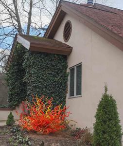 Scultura in Vetro di Murano Soffiato a Mano, Decorazione Moderna per Interni ed Esterni, Grande Scultura in Vetro per <span class=keywords><strong>Giardino</strong></span> e Cortile - Product Image 2