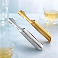 WELAND Nouveau design Infuseur à thé en acier inoxydable à mailles fines pour thé en vrac
