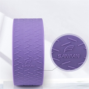 Accessoire de <span class=keywords><strong>yoga</strong></span> de haute qualité, équipement d'exercice, entraînement d'équilibre corporel, <span class=keywords><strong>roue</strong></span> de <span class=keywords><strong>yoga</strong></span> personnalisée en ABS et caoutchouc avec logo - Product Image 4