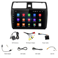 Autoradio Android 10 pour Suzuki Swift 2005 2006 2007 2008 2009 2010 Navigation GPS Octa Core CarPlay DSP WiFi 4G DVD Stéréo
