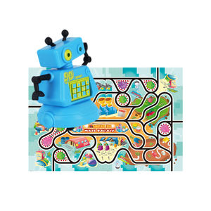 <span class=keywords><strong>Jeu</strong></span> de course de puzzle créatif STEM, jouets robotiques magiques inductifs, lumière et son, plastique, puzzle de 70 pièces pour les enfants de 2 à 7 ans - Éducatif - Product Image 1