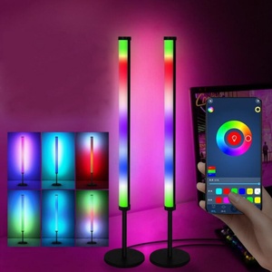 Tube lumineux LED de Noël rechargeable par USB, éclairage dynamique coloré à détection vocale pour fêtes, événements, lampes de scène e-sport, cadeau - Product Image 6