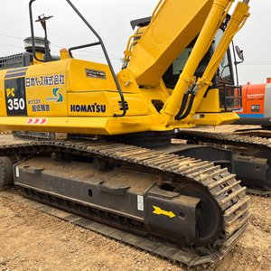 Excavadora de cadenas grande Komatsu PC350 de segunda mano, 35T, modelo con sistema hidráulico, motor, bomba de engranajes, cojinete, motor y cucharón de 1.4m - Product Image 5