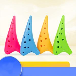 Ocarina de plástico de alta calidad en do, 12 agujeros, para principiantes y profesionales - Product Image 2