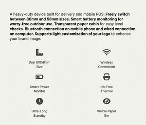 3 Inch MTP-3 Model All-In-One Pos Machine <strong>Printer</strong> <strong>for</strong> Mobile Phone and <strong>Computer</strong> Portable Thermal <strong>Printer</strong> - Product Image 4
