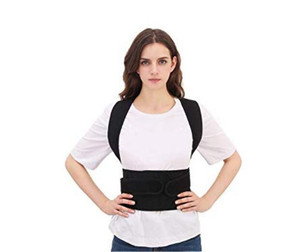 Hot Sale Unisex Trở Lại Hỗ Trợ Đàn Hồi Brace Điều Chỉnh Trên Neoprene Vest Trở Lại Thẳng Tư Thế Corrector - Product Image 4