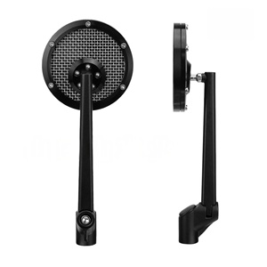 Accessoires pour motos, rétroviseur réfléchissant pour moto, rétroviseur en fibre de carbone pour scooter électrique, rétroviseur universel - Product Image 1