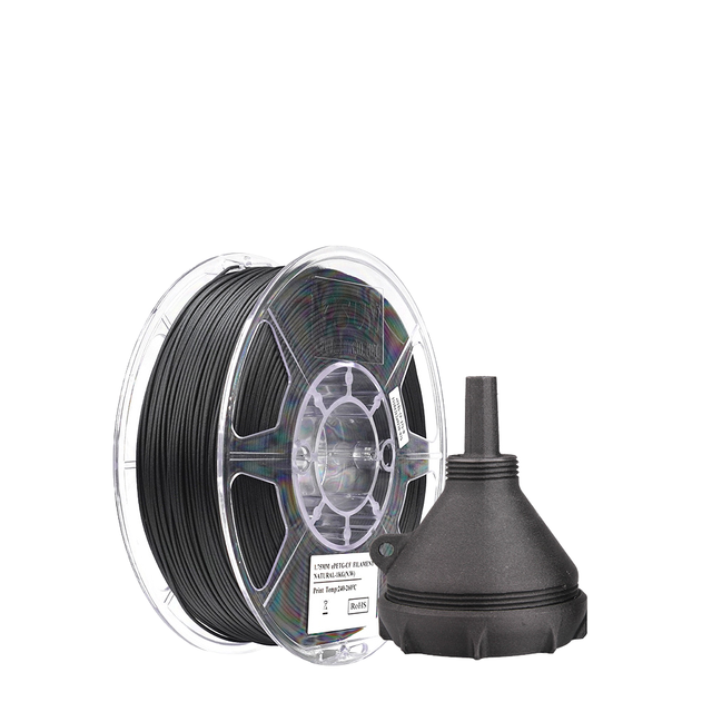 For ESUN 1KG PETG-CF 1.75mm 3D Printing FDM Printer Filament Plastic Rods for 3D Printing