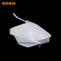 Plaque d'immatriculation avant de moto tout-terrain blanche pour KAWASAKI KX250F 13-16 KX450F 13-15