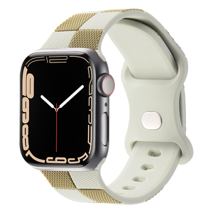<span class=keywords><strong>Cinturino</strong></span> in Silicone a Scacchi Win-Win per <span class=keywords><strong>Apple</strong></span> <span class=keywords><strong>Watch</strong></span> Serie 9 10 11 IWatch <span class=keywords><strong>Ultra</strong></span> Elegante <span class=keywords><strong>Cinturino</strong></span> Sostitutivo - Product Image 3
