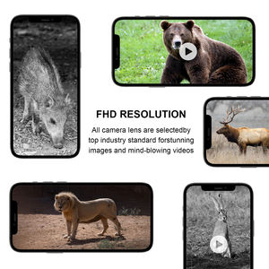كاميرا درب 4G كاميرا برية مصيدة صور الحياة البرية الخلوية لعبة الصيد GSM/GPRS وضع البلاستيك Wildkamera - Product Image 5
