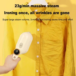 Fer à vapeur portable de voyage 1000W pour la maison 180 °   Fer à vapeur rotatif pour vêtements avec réservoir d'eau de 100 ml - Product Image 2
