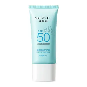 Crème solaire spf50 rafraîchissante, non grasse, anti ultraviolet, isolant, hydratant et spray solaire