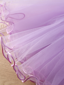 <span class=keywords><strong>Gonna</strong></span> in <span class=keywords><strong>Tulle</strong></span> per <span class=keywords><strong>Bambina</strong></span> con Orlo Arricciato e Mezza <span class=keywords><strong>Gonna</strong></span> - Product Image 3