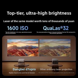 Proyector Inteligente Portátil Ligero de Ultra Alta Definición Dangbei D7X Pro 1080P 3D para Uso Doméstico, <span class=keywords><strong>TV</strong></span> Láser - Product Image 2