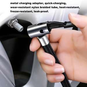 Dijital lastik şişirme DC <span class=keywords><strong>12</strong></span> <span class=keywords><strong>Volt</strong></span> araba için taşınabilir hava kompresör pompası 150 PSI araba hava kompresörü oto araba - Product Image 4