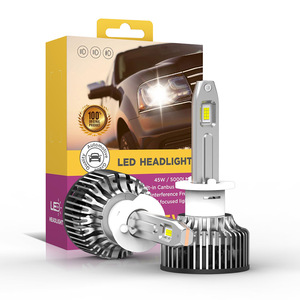 90 Wát 10000LM 6500K CSP H1 H3 Led Bulb đèn pha đèn 12V Trắng nhôm ô tô đèn xe với High & Low chùm - Product Image 3