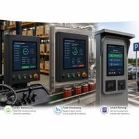 Gootoox Panel PC Industrial Todo en Uno con Android Integrado, 7/10.1/13.3/15.6/21.5 Pulgadas, RK3568/RK3562, Linux, IP65, Resistente al Agua, en Stock