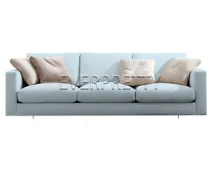 Juego de Sofás de 3 Plazas de Diseño Moderno, con Funda de Tela de Alta Calidad, Económico y Suave, para Oficina o Sala de Estar - Product Image 1