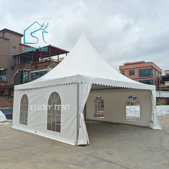 5x5m 6x6m High Quality Party Tents Gazebo Aluminum Frame Pagoda Tent