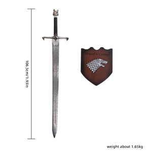 Versión del libro <span class=keywords><strong>Juego</strong></span> <span class=keywords><strong>de</strong></span> <span class=keywords><strong>tronos</strong></span> <span class=keywords><strong>Jon</strong></span> Snow Arma Réplica Longclaw Sword - Product Image 2