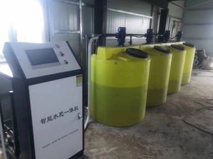 Tích hợp thiết bị phân bón nước nhà kính vòi nước trang trại mới được sử dụng điều kiện kim loại hệ thống thủy lợi bơm IOT - Product Image 2