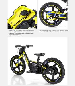 <span class=keywords><strong>Moto</strong></span> électrique Apollo <span class=keywords><strong>Sedna</strong></span> 12 150W Dirt Bike Pit Bike avec grande roue Dirt bikes électriques pour enfants motocross - Product Image 6