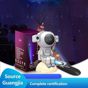 Mini projecteur LED RGB Astronaute Étoilé pour haut-parleur, portable, alimenté par USB, lecteur de musique, télécommande, home cinéma - Product Image 3