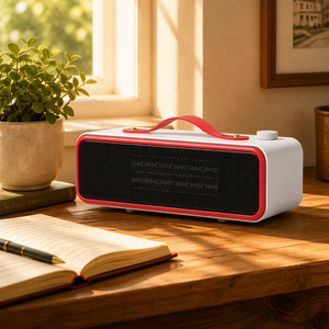 Petit radiateur portable à brancher, grande chaleur, chauffe rapidement, mini <span class=keywords><strong>chauffage</strong></span> électrique pour chambre à coucher, bureau et salon - Product Image 6
