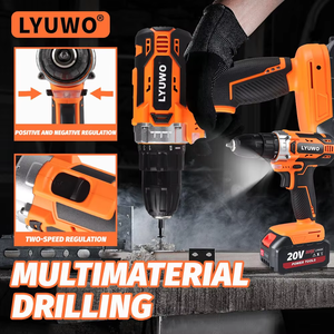 Taladro <span class=keywords><strong>de</strong></span> impacto profesional recargable inalámbrico delgado mini a batería con portabrocas <span class=keywords><strong>de</strong></span> bloqueo automático <span class=keywords><strong>de</strong></span> 10 mm máx. OEM personalizable para terrazas - Product Image 3