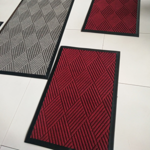 Heavy Duty Anti Slip <strong>Rubber</strong> Backing PP Material Indoor Outdoor <strong>Doormat</strong> Embossed Floor Door Mat - Product Image 3