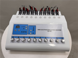 Electroestimulador Muscular TENS <span class=keywords><strong>EMS</strong></span> Russian Waves, Máquina de Gimnasia Pasiva, 10 Canales - Product Image 3