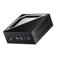 Mini-ordinateur Ultra 7 255H avec deux ports LAN 2.5G, double SSD NVMe, Wi-Fi 6E AX210 intégré, DDR5 64 Go, pour la maison, le bureau et les entreprises