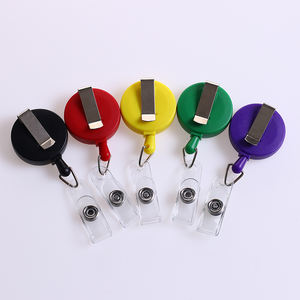 Promotionnel mate surface <span class=keywords><strong>badge</strong></span> <span class=keywords><strong>nominatif</strong></span> rétractable yoyo porte-<span class=keywords><strong>badge</strong></span> - Product Image 3