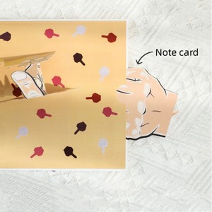 Biglietto di auguri 3D <span class=keywords><strong>pop</strong></span>-up divertente con dito medio, con busta e biglietto per lasciare messaggi - Vendita all'ingrosso - Product Image 2