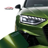 Vinilo Autoadhesivo de Alta Calidad para Envoltura de Autos, Color Verde Arcoíris, Certificado por SGS, con Acabado Brillante y Cambio de Color, para Carrocería de Revuelto