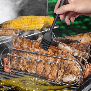 Fabriek Directe Prijs Roestvrij Staal Hoge Kwaliteit Ribrekken Voor Grillen En Roken - Product Image 4