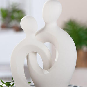 Ensemble 2 pièces, figurine, couple, "Entrelacés", porcelaine, blanc, L. 11 cm, W. 17 cm, H. 24 cm (920955774) - Product Image 2