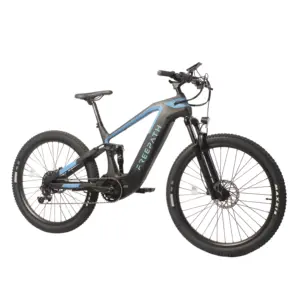 High Performance Mountain Electric Carbon Fiber Bike Popular Full Suspension Ebike Enduro Ebike